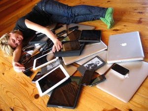 Cuddling with multiple devices